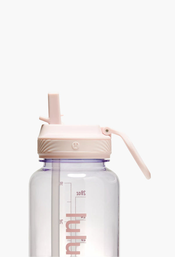 Lavender Frost/Pink Organza/Pink Haze - Back to Life Clear Bottle 32oz Straw Lid