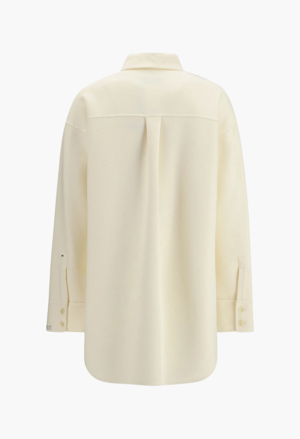 Oversized Riber wool Shirt - GLAM MODA