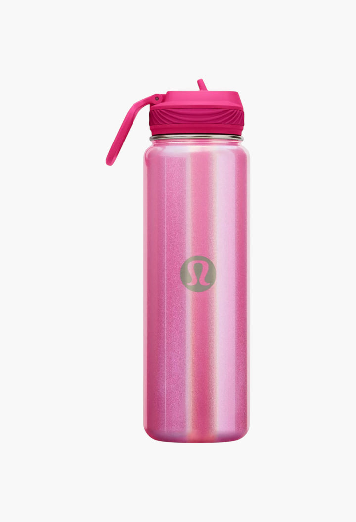 Back To Life Sport Bottle 24oz Straw Lid Iridescent - GLAM MODA