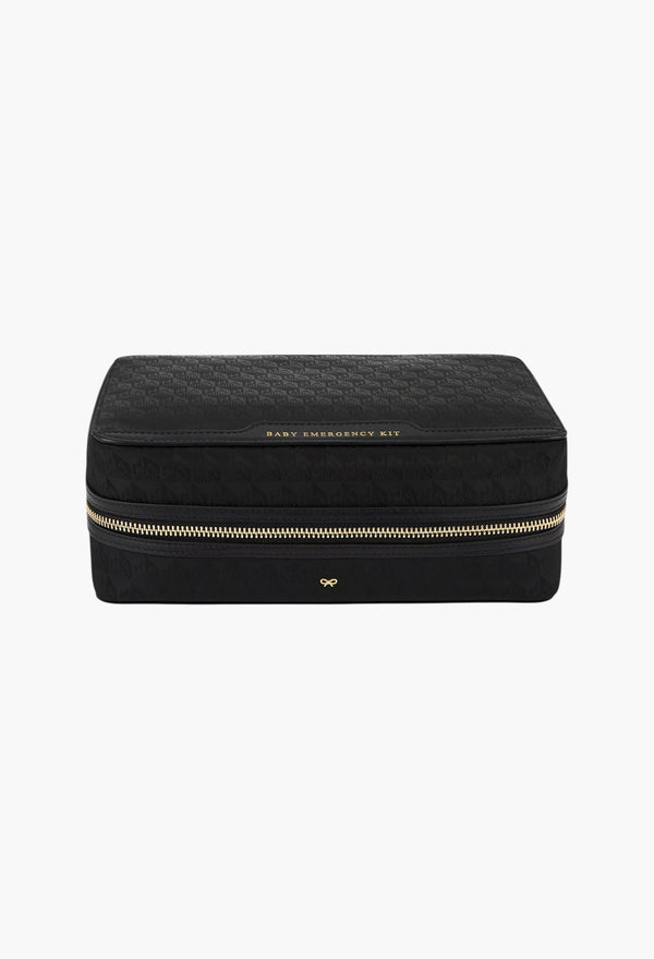 Baby Emergency Logo-Jacquard Leather and Woven Kit