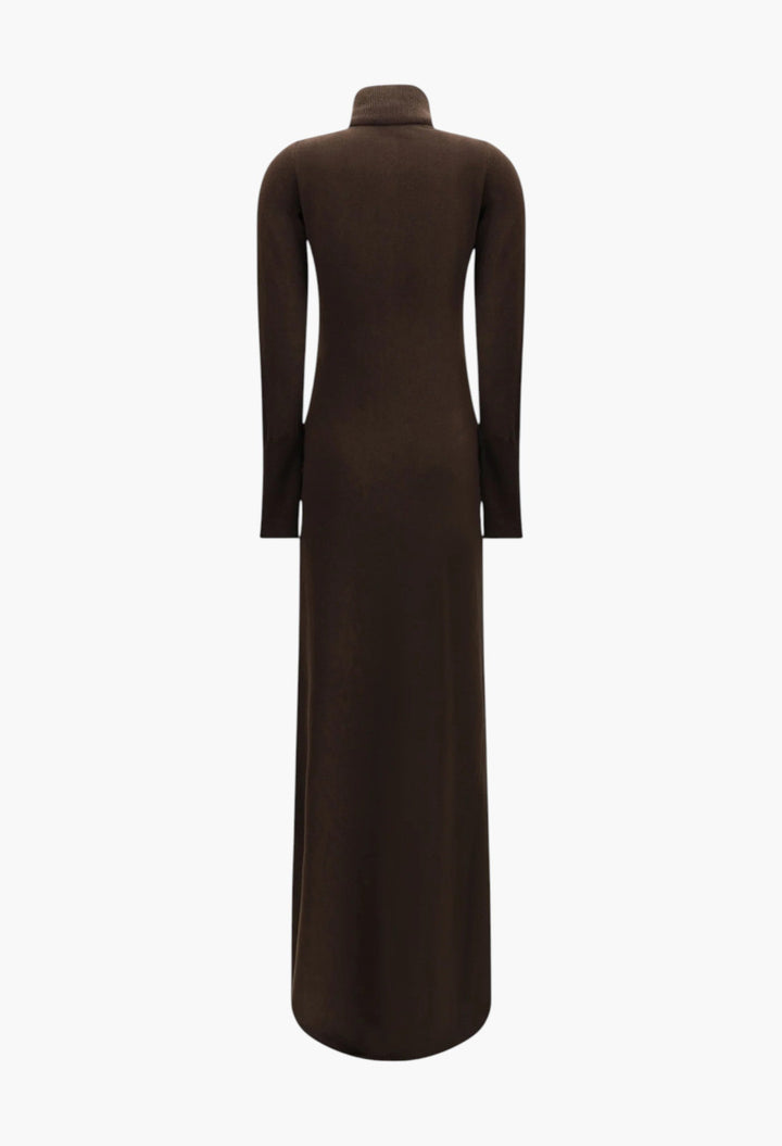 Long knit Dress - GLAM MODA