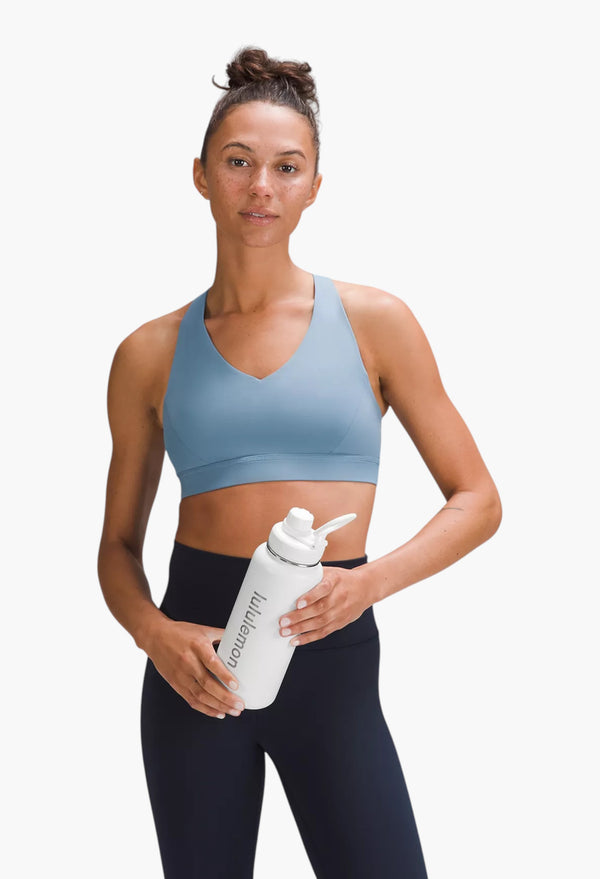 White - Back to Life Sport Bottle 32oz