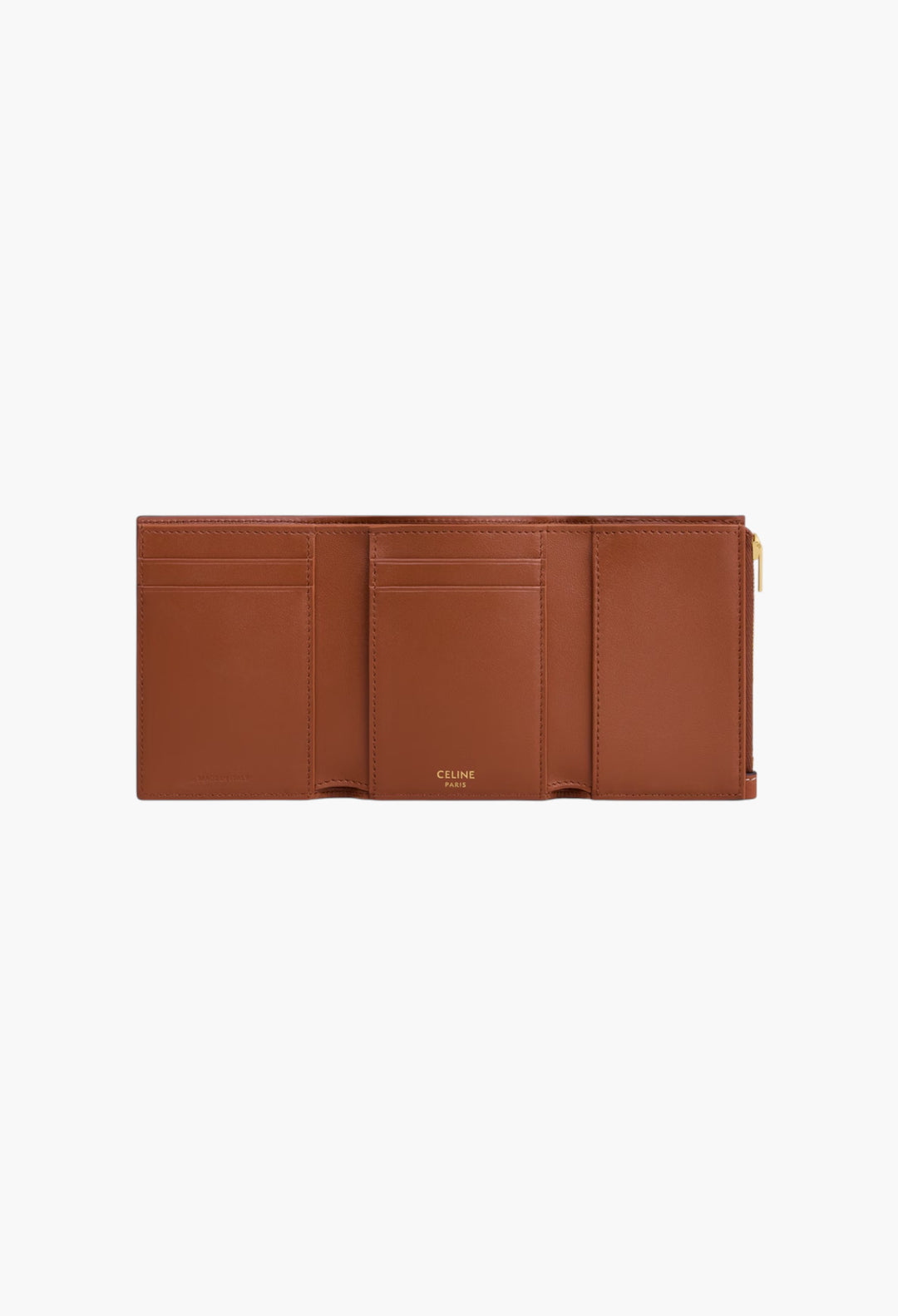 Fine Strap Wallet Nino In Supple Grained Calfskin - GLAM MODA