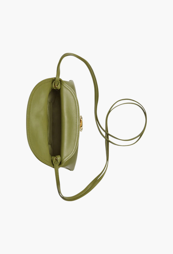 Baby Liberta Crossbody Bag in Calfskin Leather