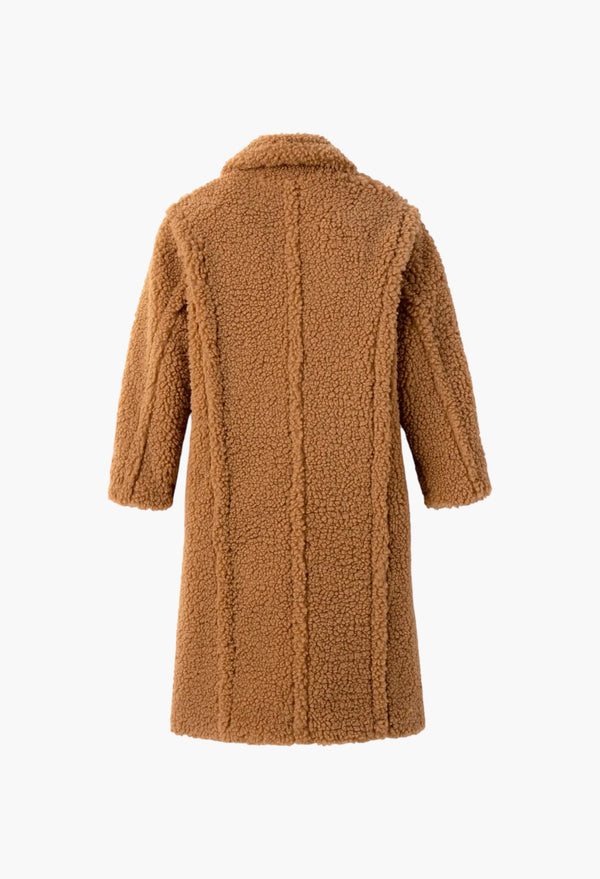 Women's Gertrude Long Teddy Coat