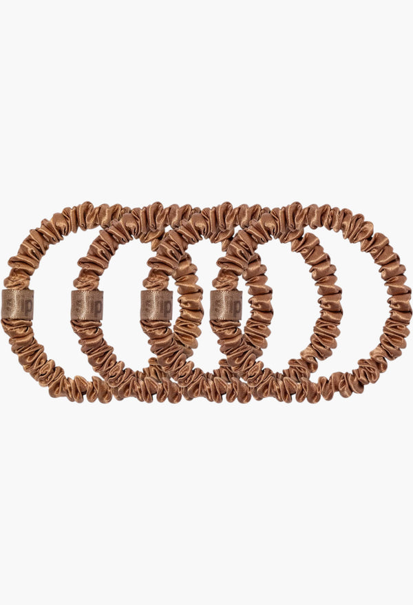 Copper - Slip Pure Silk Skinny Scrunchies