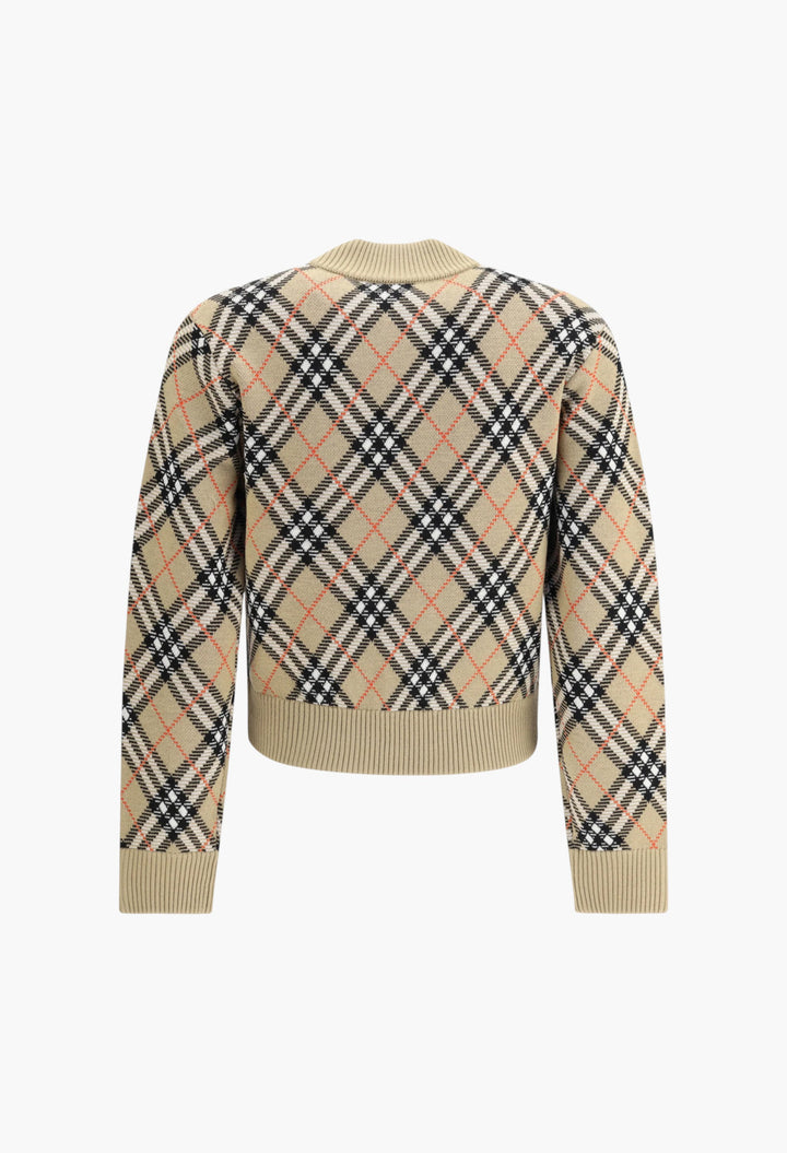 Check Cardigan - GLAM MODA