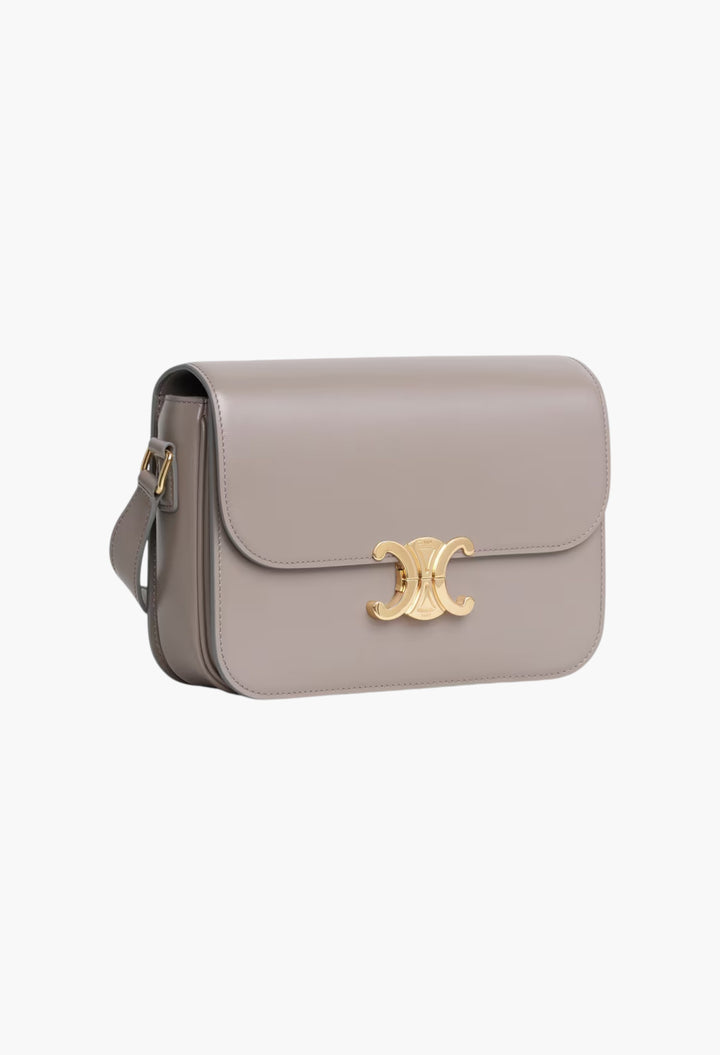 Classique Triomphe Bag In Shiny Calfskin - GLAM MODA