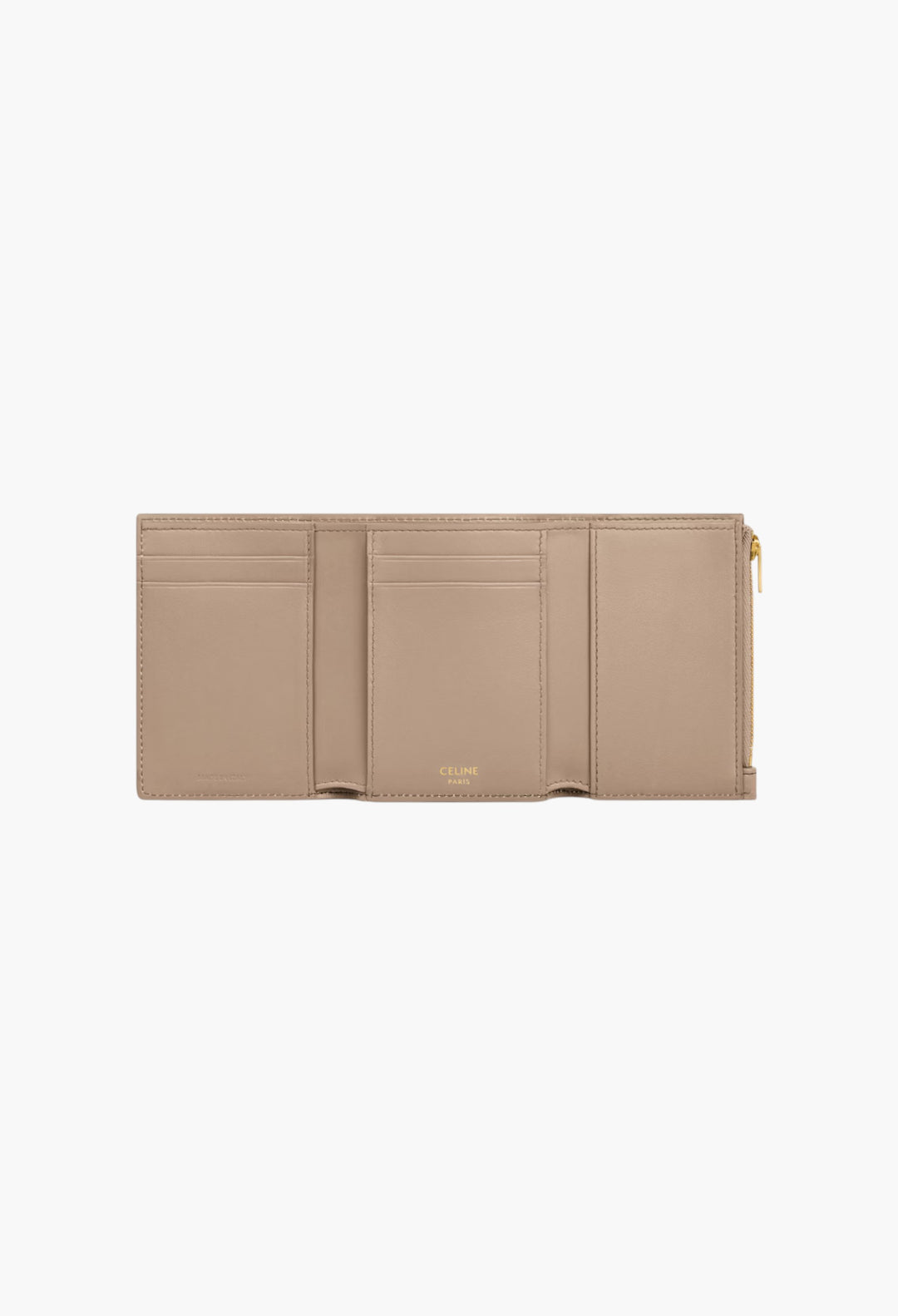 Fine Strap Wallet Nino In Supple Grained Calfskin - GLAM MODA