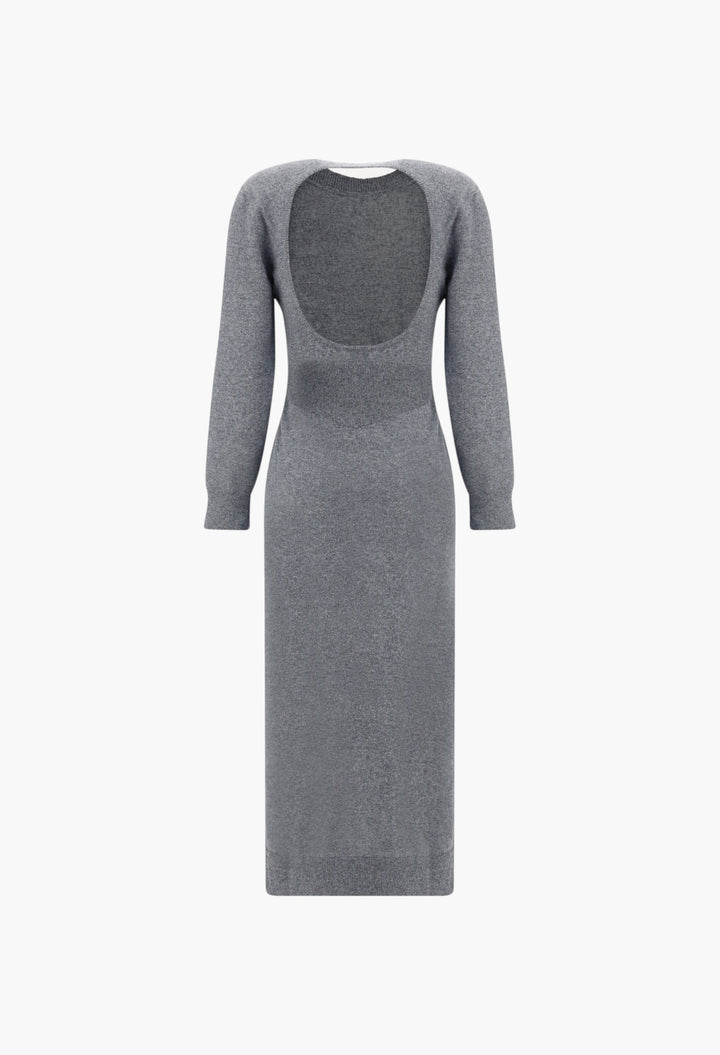 Long knit Dress - GLAM MODA