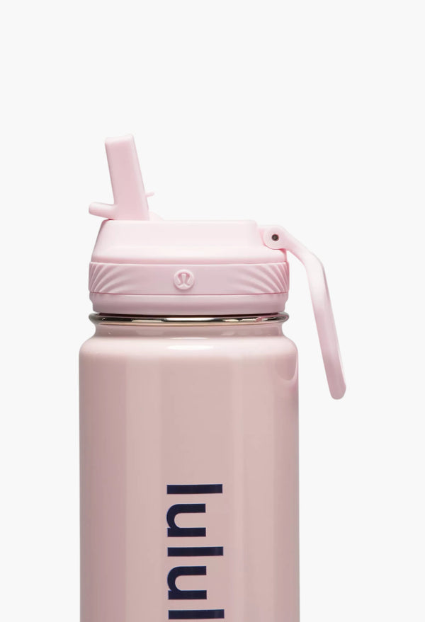 Pink Glow - Back to Life Sport Bottle 24oz Straw Lid Shine