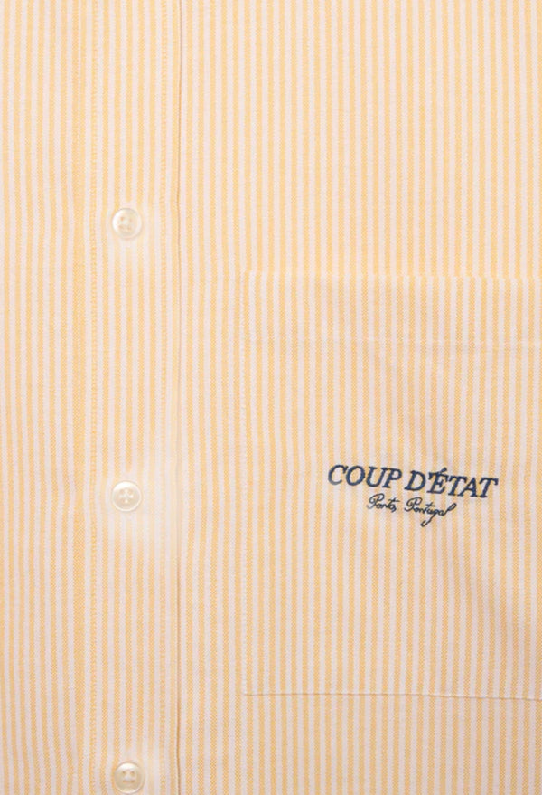 Pocket Shirt - Yellow Striped