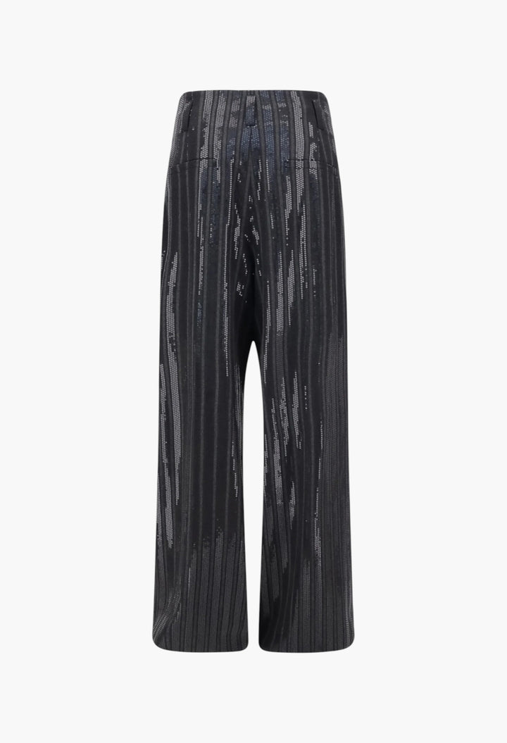 Pants With Sequins - GLAM MODA