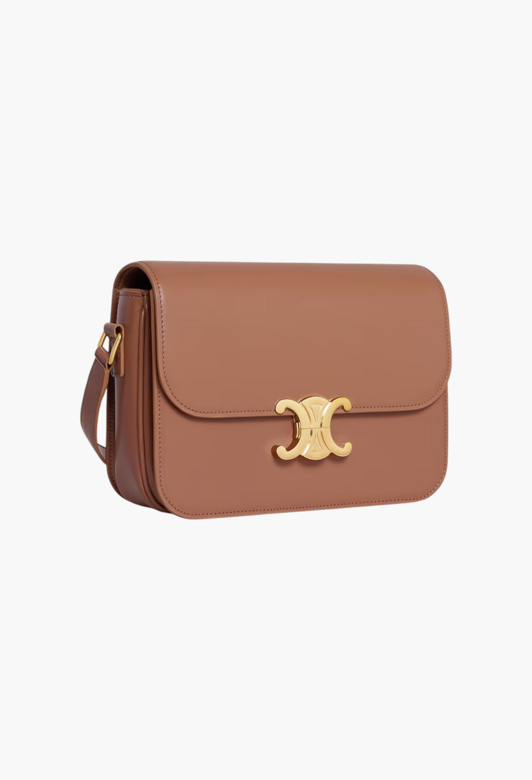 Classique Triomphe Bag In Shiny Calfskin - GLAM MODA