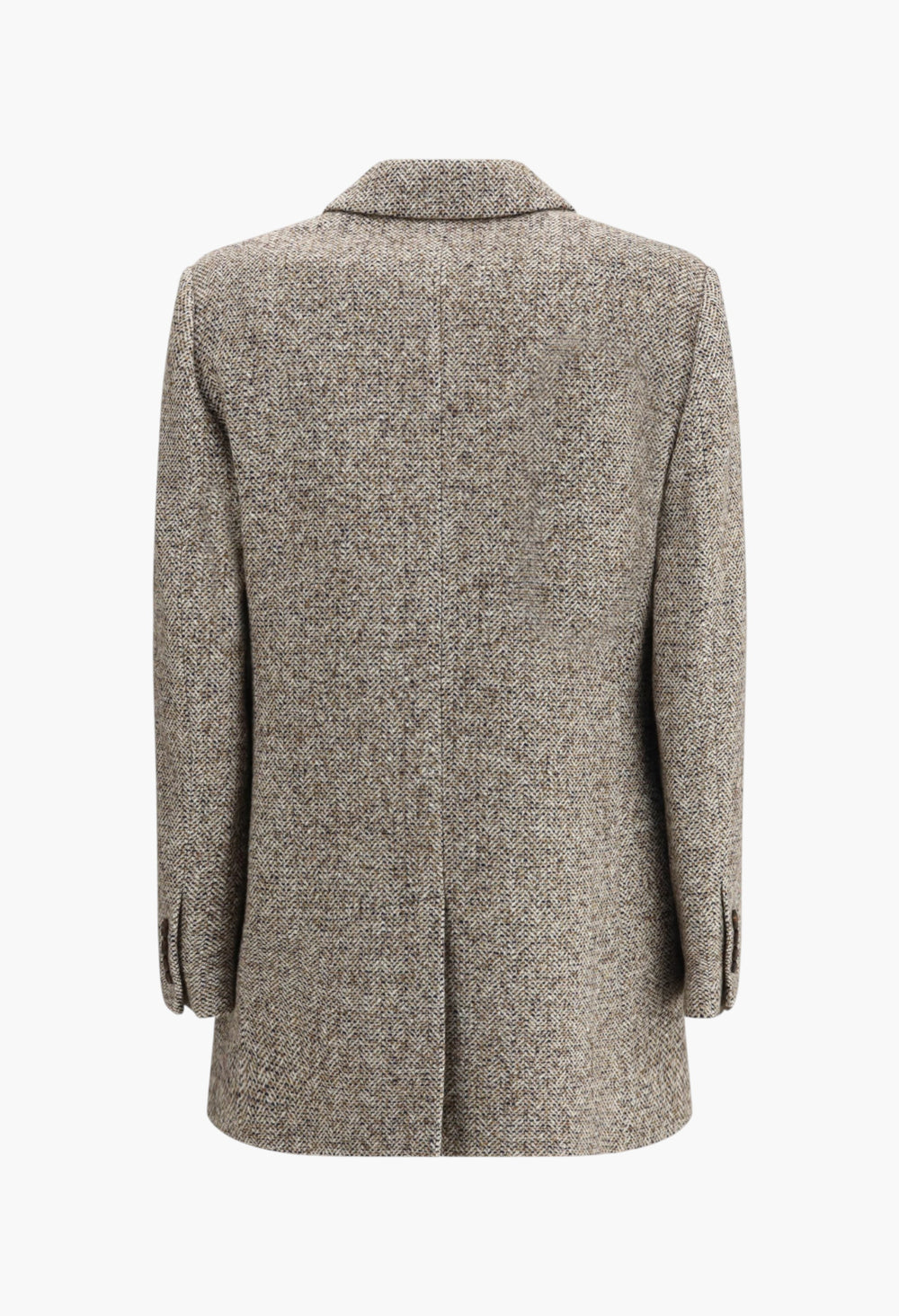 Virgin Wool And Silk Mélange Jacket - GLAM MODA