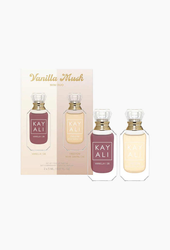 Vanilla Musk Mini Duo Perfume Gift Set - GLAM MODA