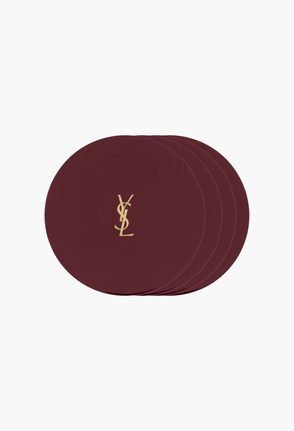 Cassandre Coasters In Lacquered Wood - GLAM MODA