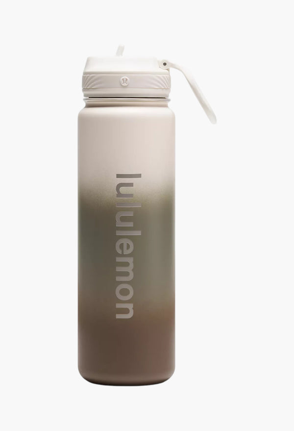 Light Ivory/Bay Leaf/Artifact - Back to Life Sport Bottle 24oz Shine