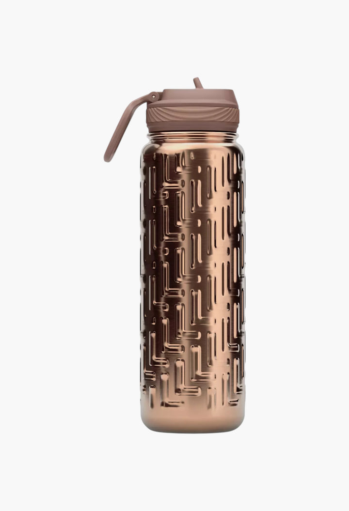 Back to Life Sport Bottle 24oz Straw Lid Monogram Shadow - GLAM MODA