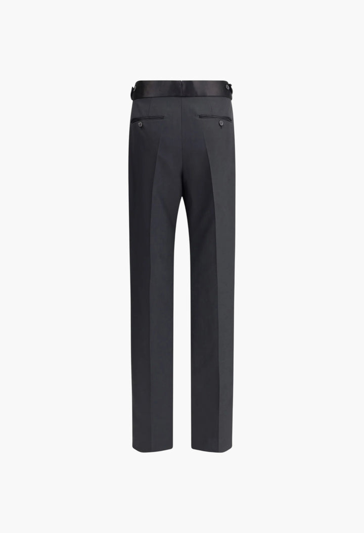 Woll And Silk Pants - GLAM MODA