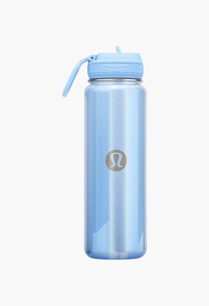Back To Life Sport Bottle 24oz Straw Lid Iridescent - GLAM MODA