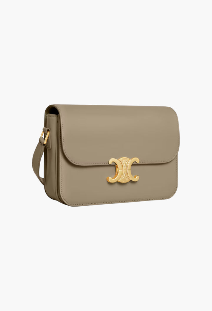 Classique Triomphe Bag In Shiny Calfskin - GLAM MODA