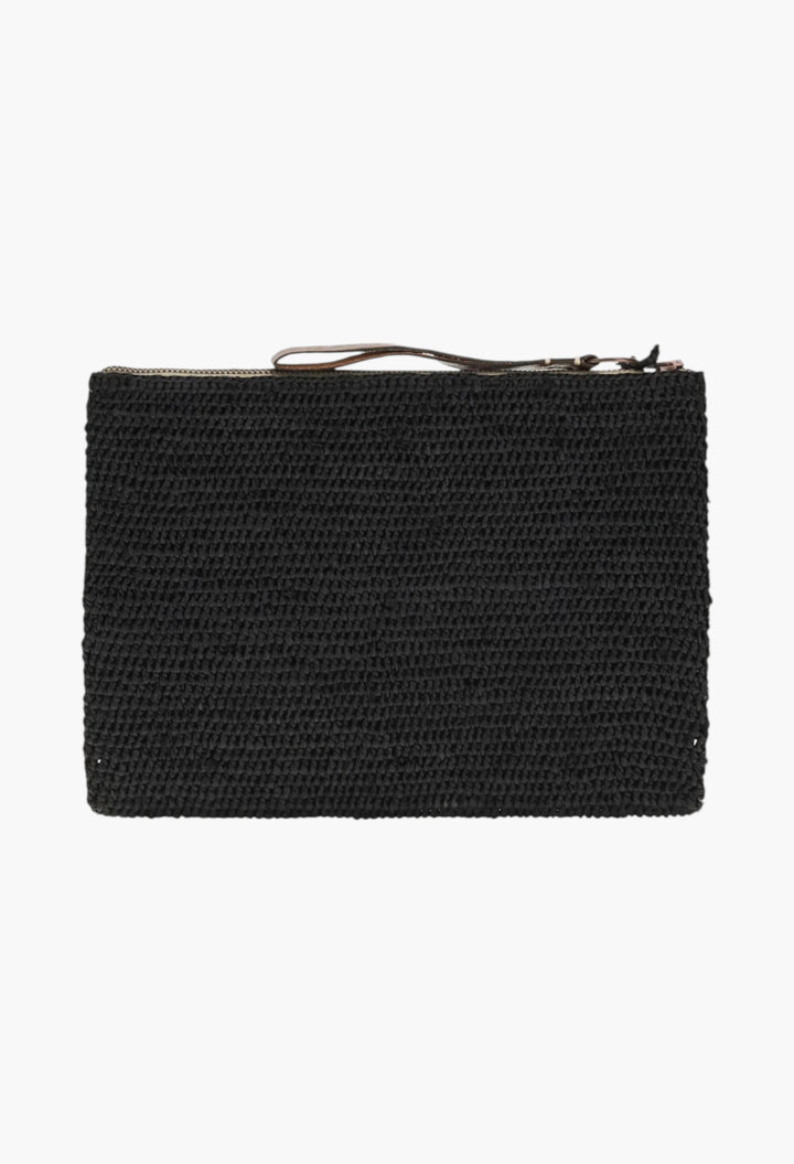 Raffia Ampy Pouch - GLAM MODA