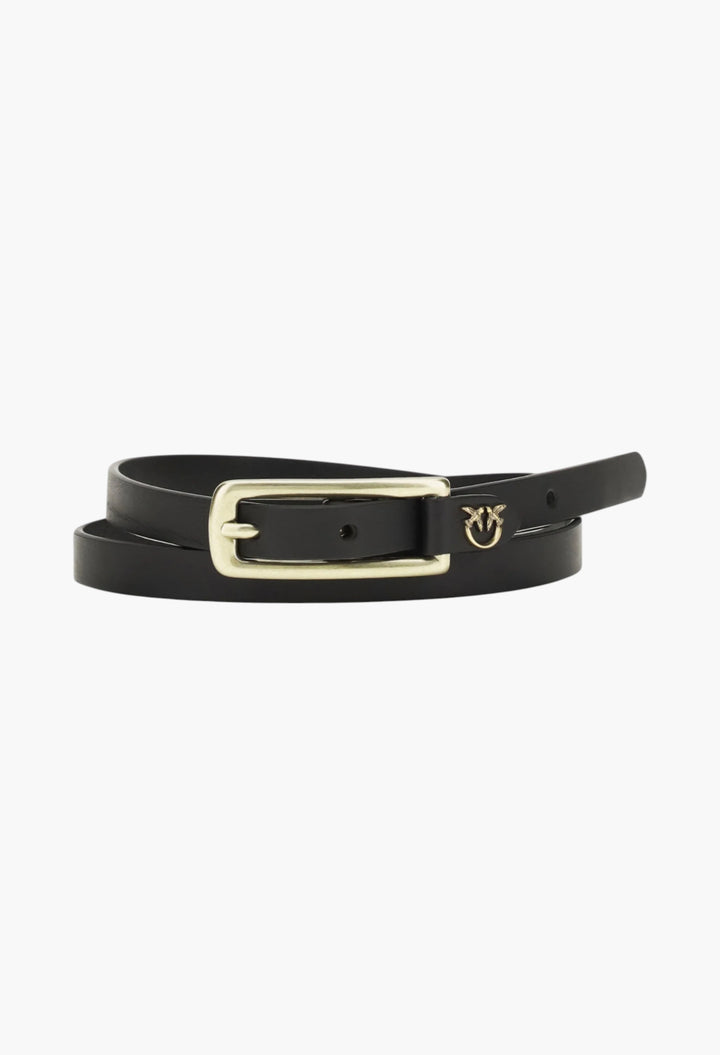 Slim Leather Belt - GLAM MODA