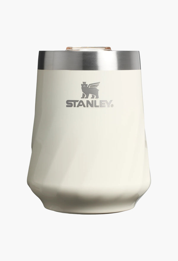 Cream Gloss - The Textured Reserve Wine Tumbler | 11 OZ