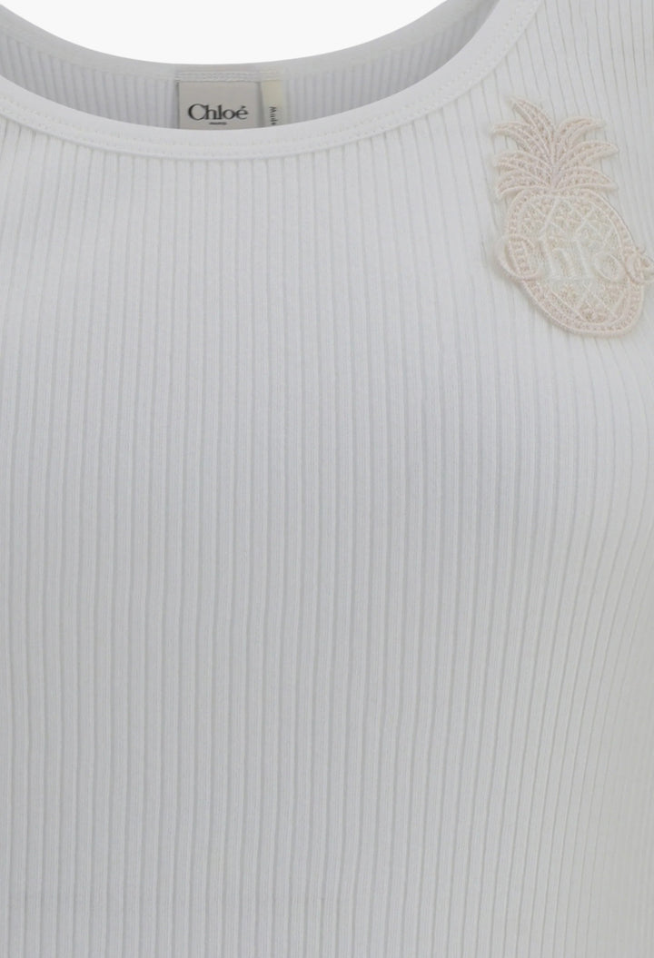 Ribbed Jersey Top - GLAM MODA