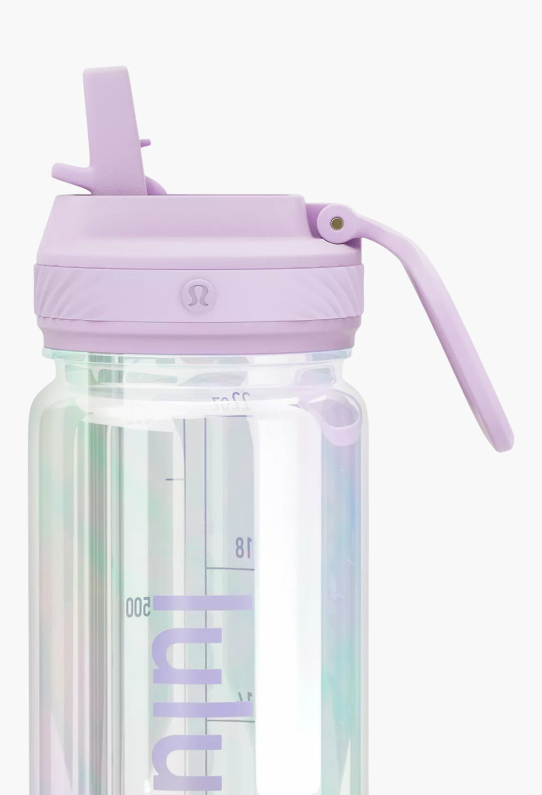 Back To Life Clear Bottle 24oz Straw Lid Iridescent - GLAM MODA