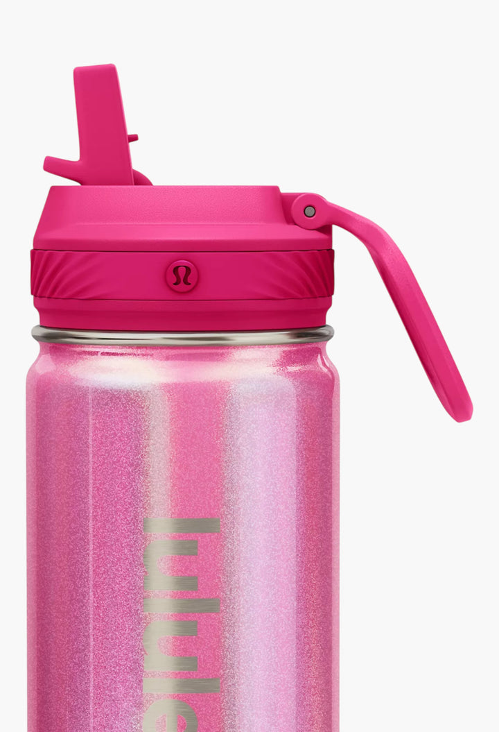 Back To Life Sport Bottle 18oz Straw Lid Iridescent - GLAM MODA