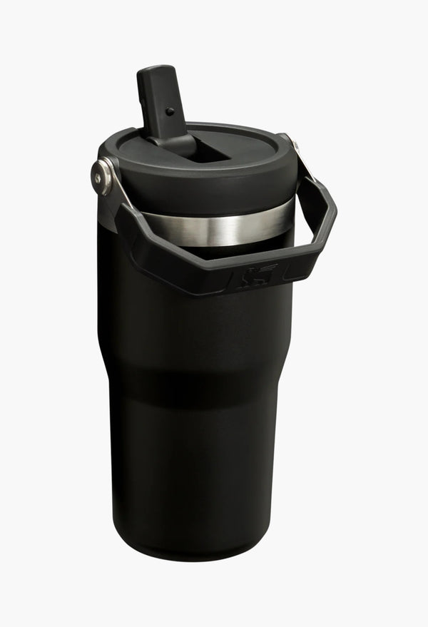 Black 2.0 - The IceFlow™ Flip Straw Tumbler | 20 OZ