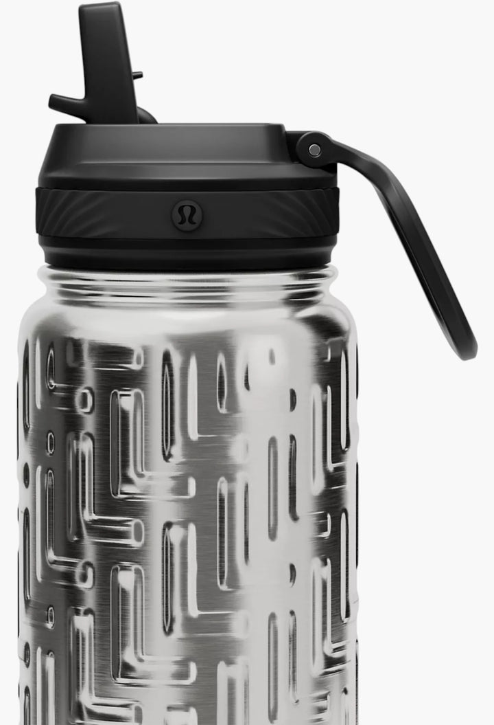 Back to Life Sport Bottle 24oz Straw Lid Monogram Shadow - GLAM MODA