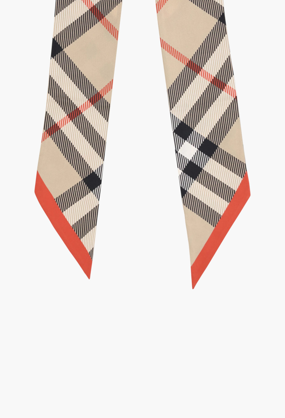 Silk Check Scarf - GLAM MODA