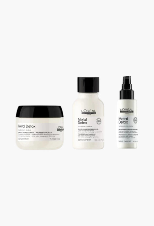 Metal Detox Travel Kit + Exclusive Toiletry Bag