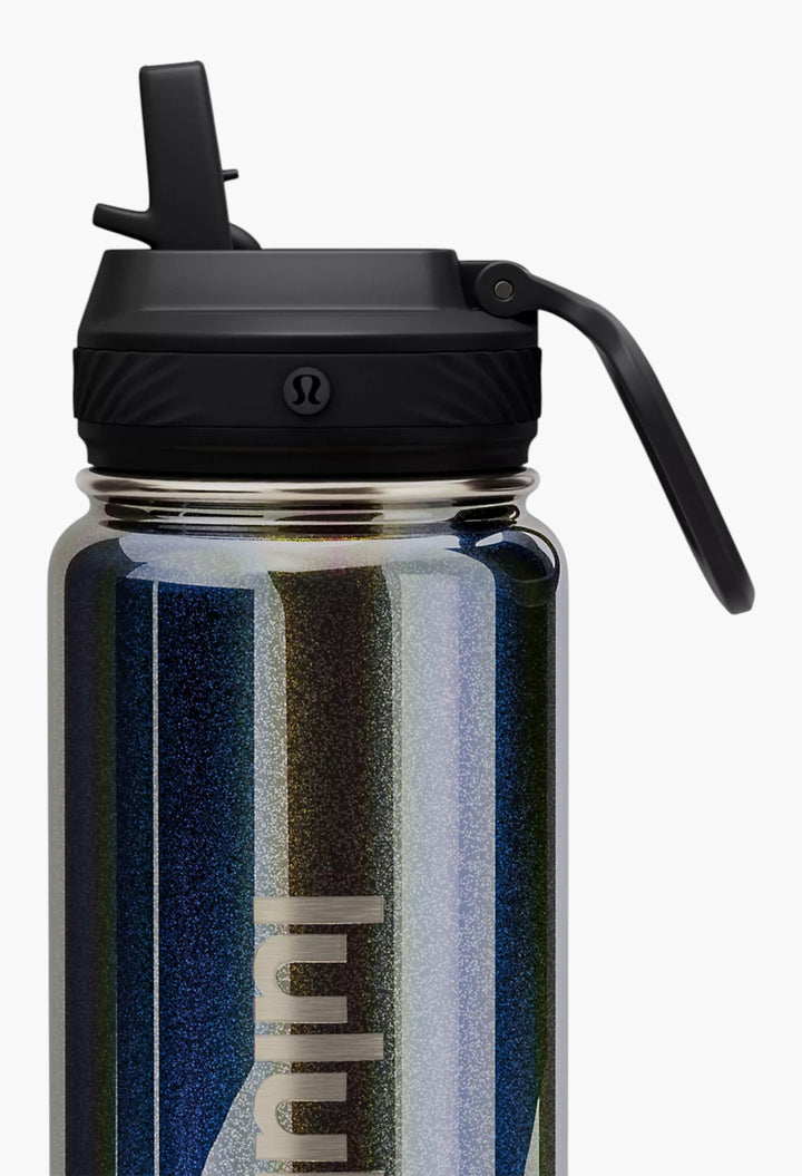 Back To Life Sport Bottle 24oz Straw Lid Iridescent - GLAM MODA