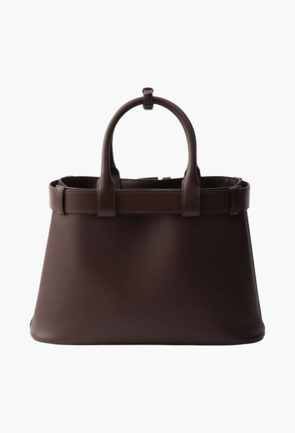 Briarwood - Prada Buckle Small Leather Handbag With Belt