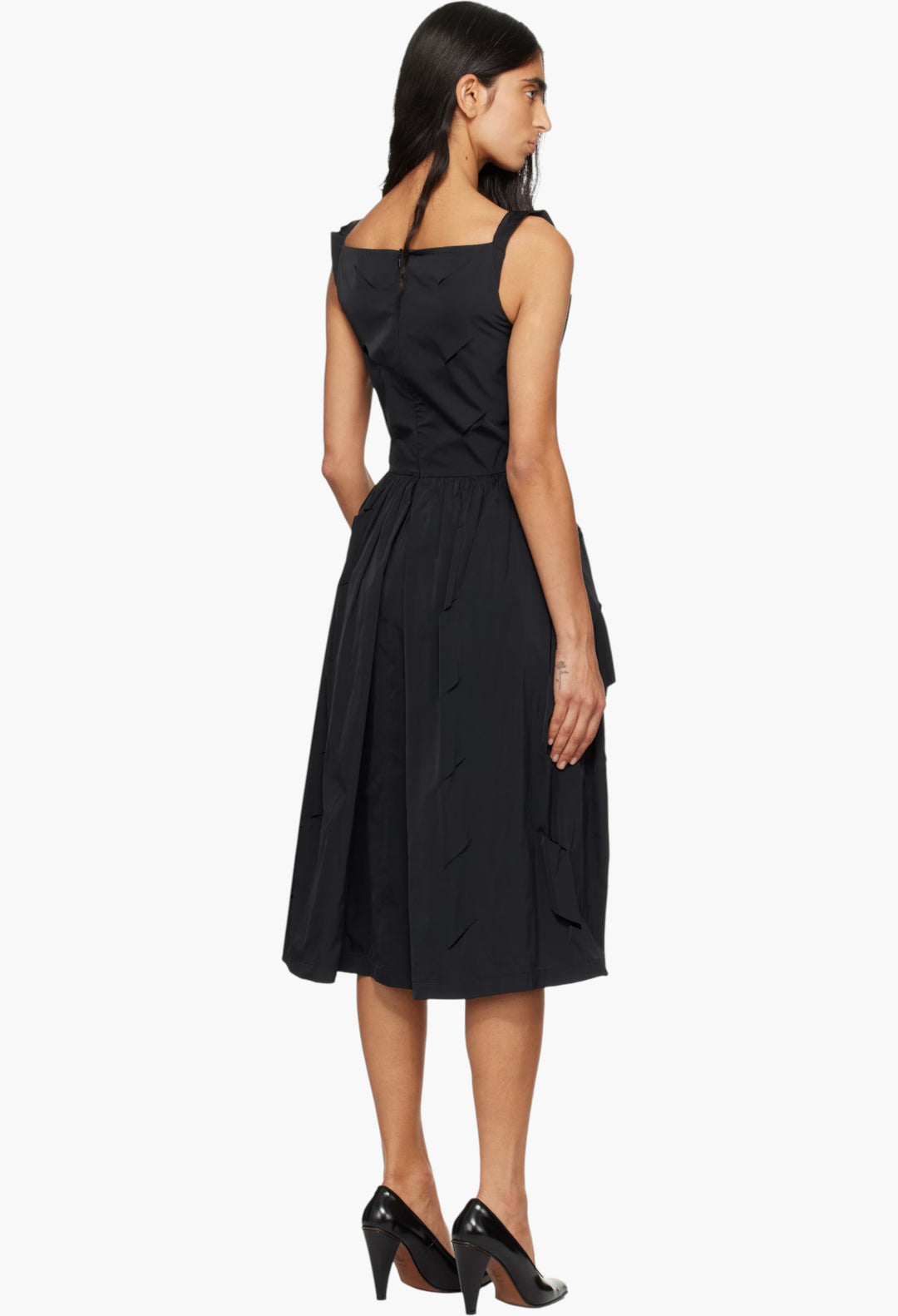 Black Sunday Midi Dress - GLAM MODA