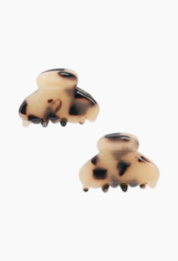 Leopard/Brown - Pack Of Claw Clips