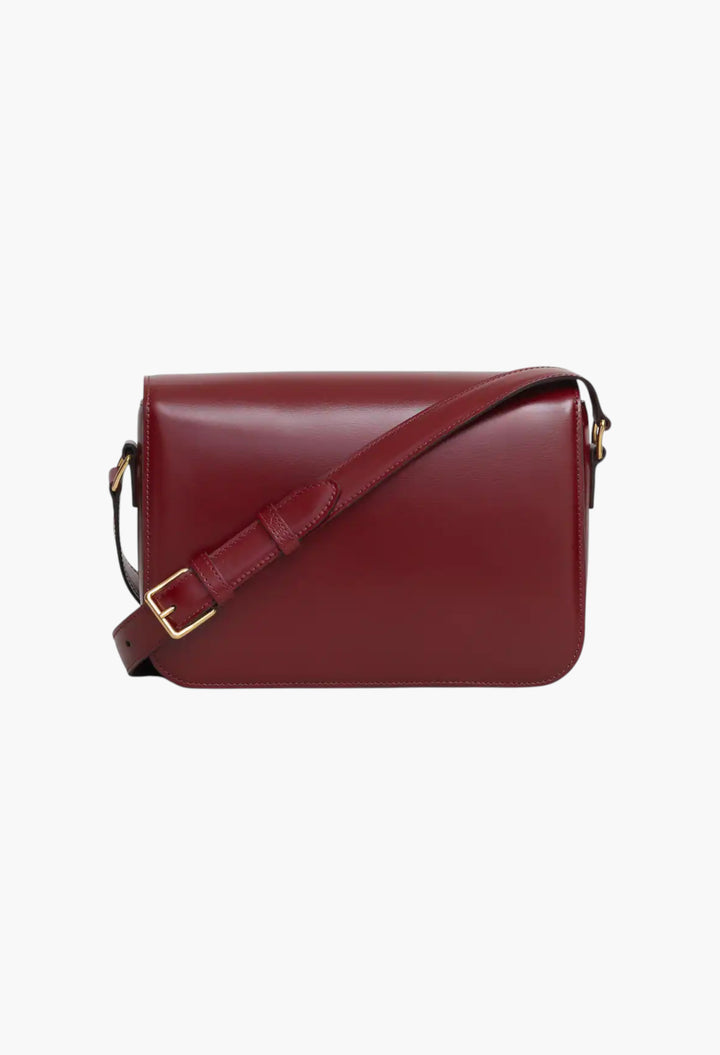 Classique Triomphe Bag In Shiny Calfskin - GLAM MODA