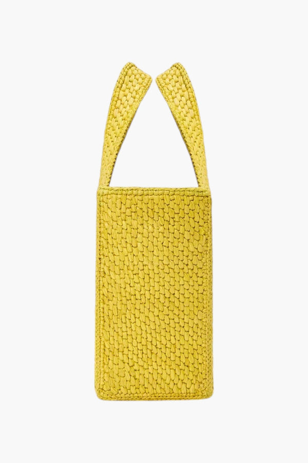 Small LOEWE Font Tote in Raffia
