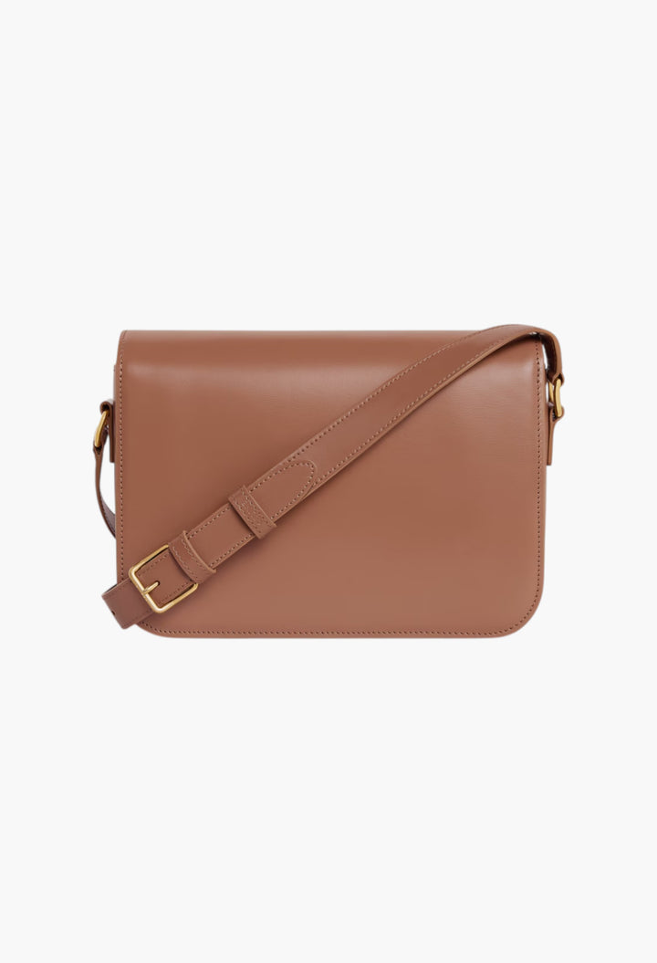 Classique Triomphe Bag In Shiny Calfskin - GLAM MODA