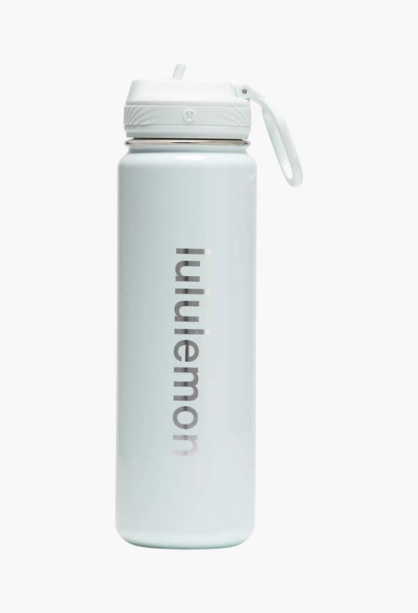 Mint Breeze/Silver - Back to Life Sport Bottle 24oz Straw Lid Shine