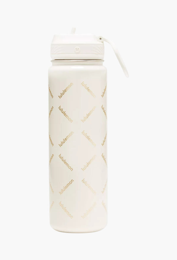 Back to Life Sport Bottle 24oz Straw Lid Print
