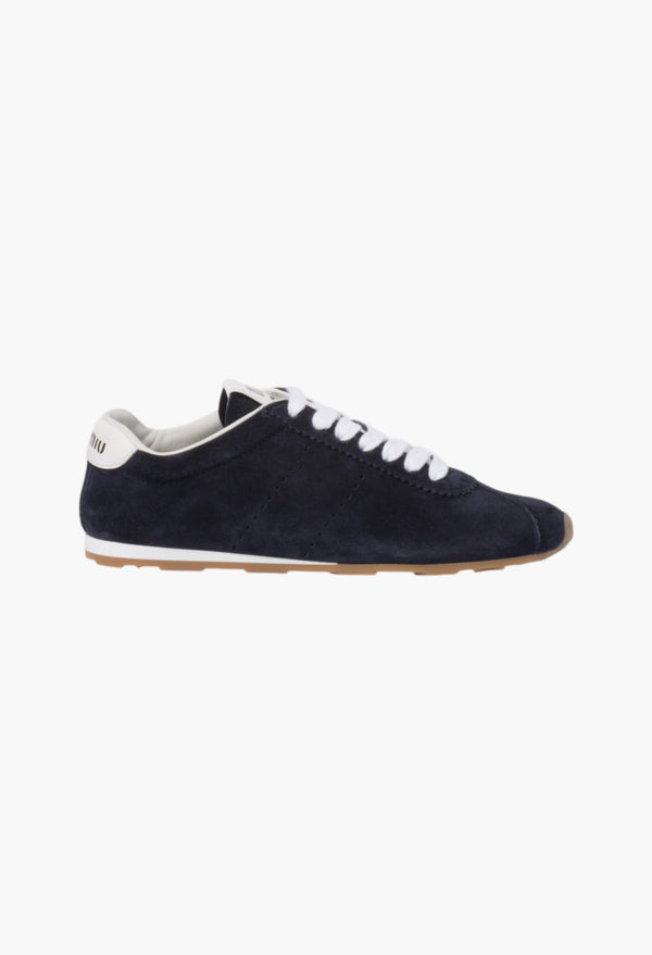 Navy - Plume Suede Sneakers