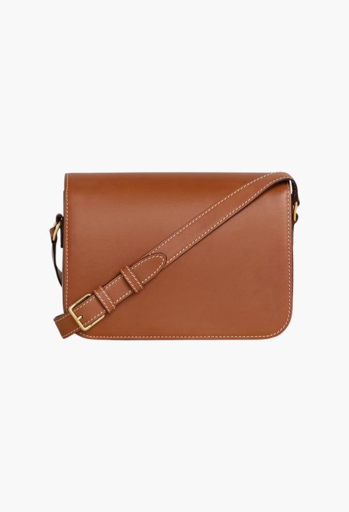 Classique Triomphe Bag In Shiny Calfskin - GLAM MODA