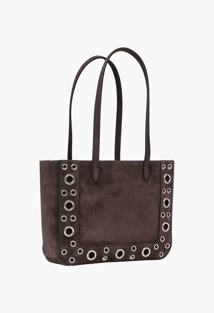Brown Mini Nellcôte Tote - GLAM MODA