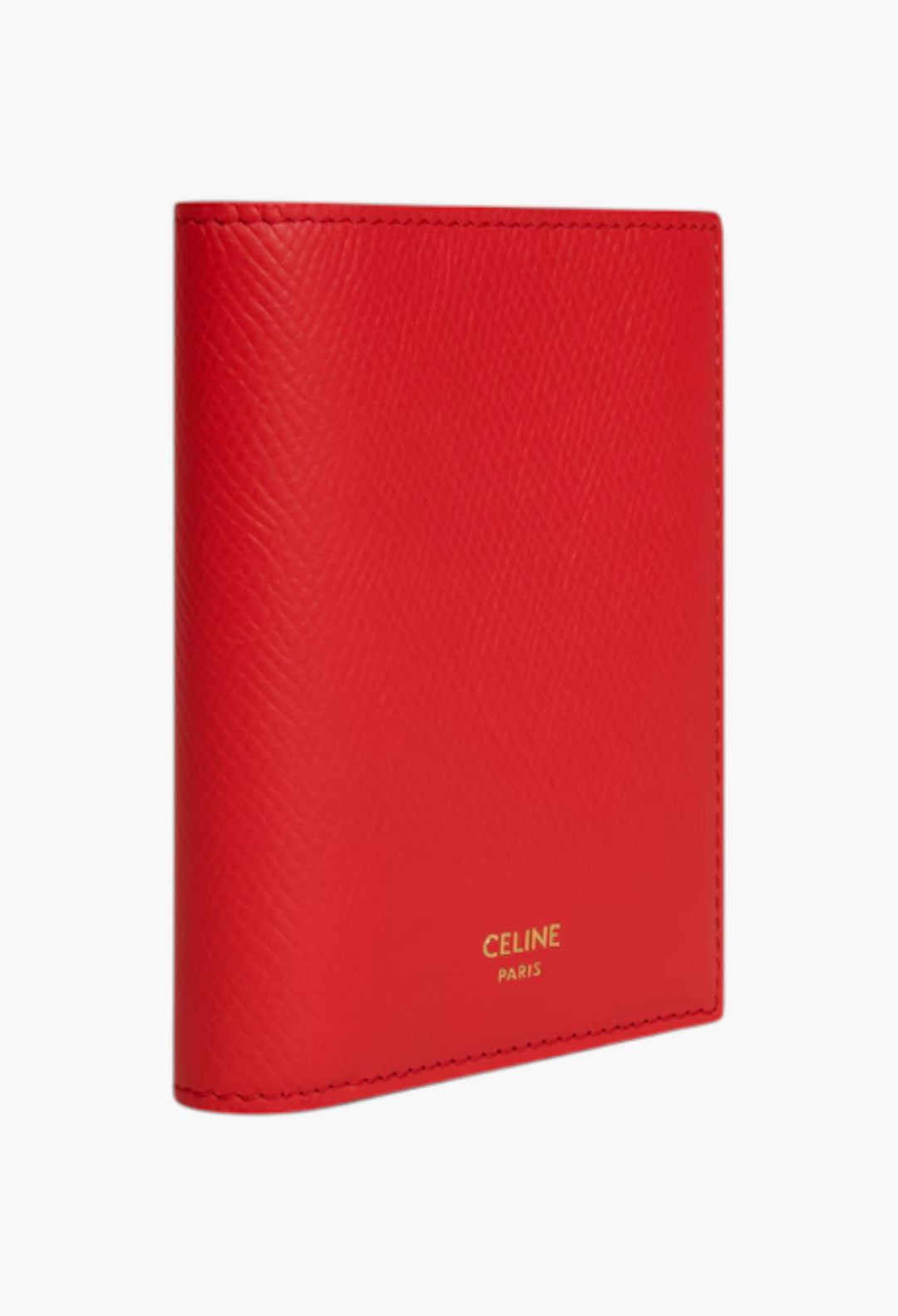 Compact Wallet Triomphe Charms In Grained Calfskin - GLAM MODA