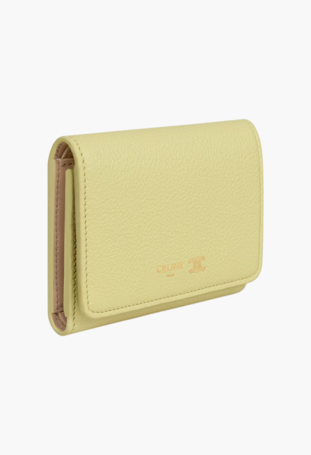 Fine Wallet In Supple Grained Calfskin - GLAM MODA